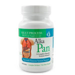 Alka-Pan Front of Bottle