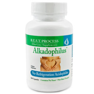 Alkadophilus Front of Bottle