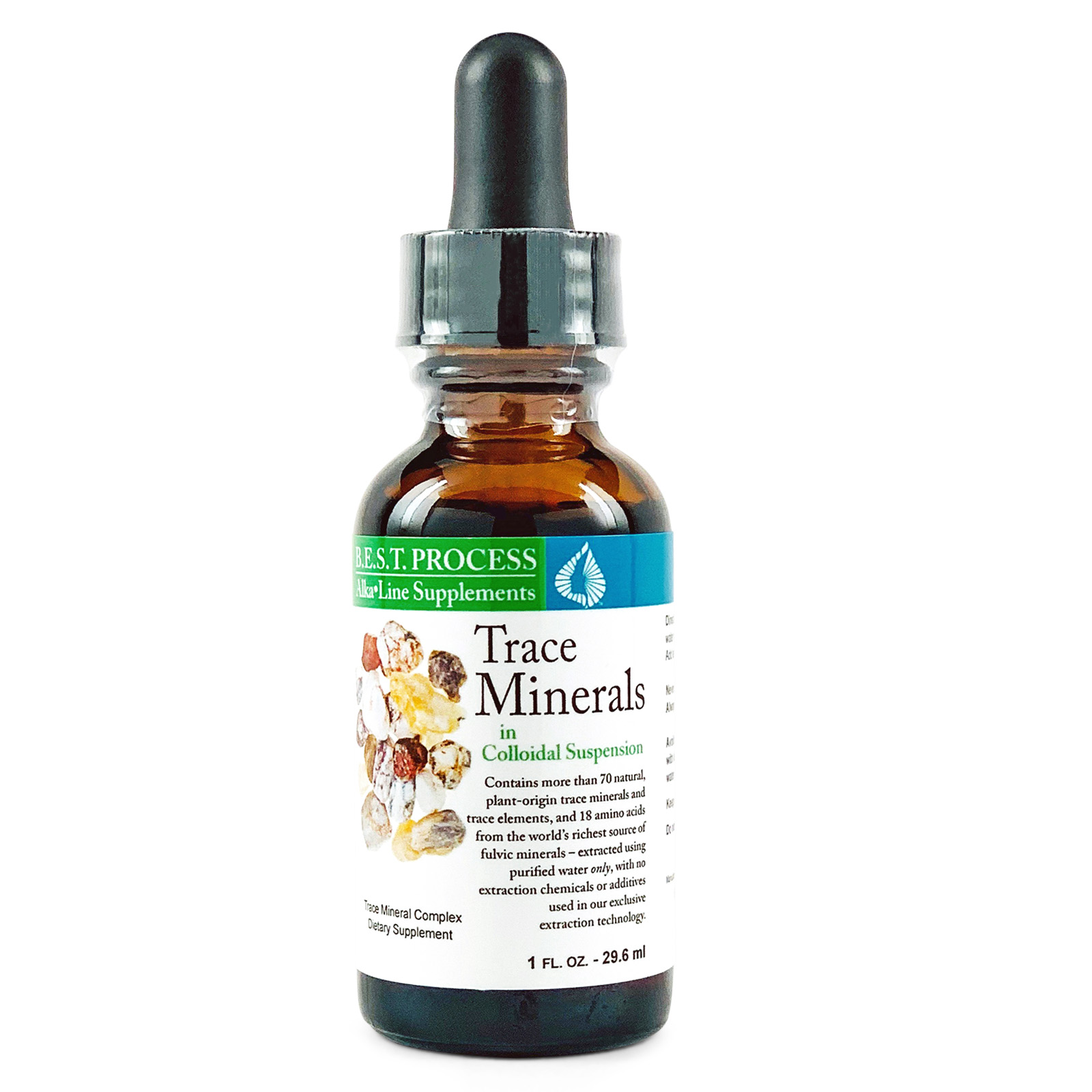 Trace Minerals Front of Bottle
