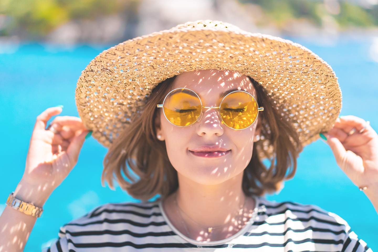 Women in a Sun Hat